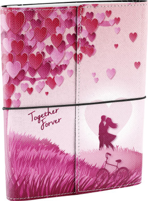 

Eco-Leatherette A5 Notebook(Valentine Gift, Multicolor)