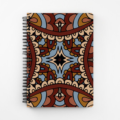 

RAYITE A5 Diary(Dark Pattern, Multicolor)