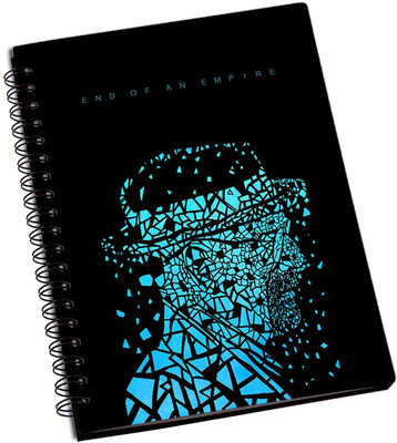 

Rangeele Inkers A5 Notebook(Heisenberg End OF An empire, Multicolor)