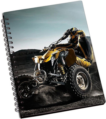 

Rangeele Inkers A5 Notebook(Can-Am Bike Art Work, Multicolor)