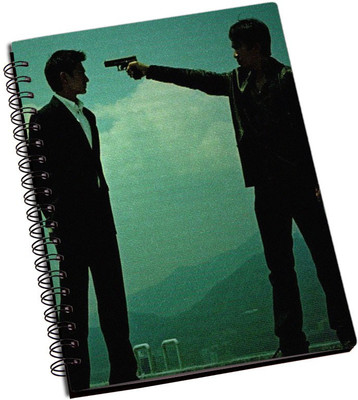 

Rangeele Inkers A5 Notebook(Shoot him, Multicolor)