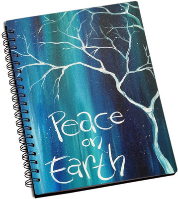 

Rangeele Inkers A5 Notebook(Peace On Earth, Multicolor)