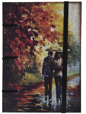 

Craft Play A5 Diary(Special Binding Walk To Remember With Elastic, Multicolor)
