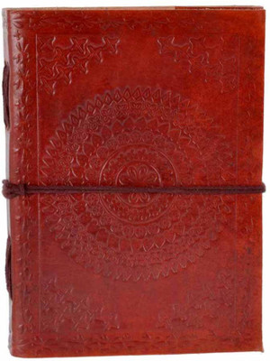 

Craft Play Regular Diary(Leather Emboss, Brown)