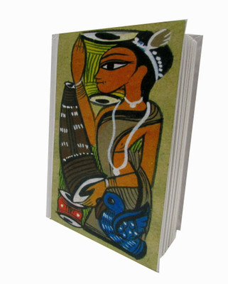 

Indha Craft A6 Diary(Drum Seller Lady, Multicolor)