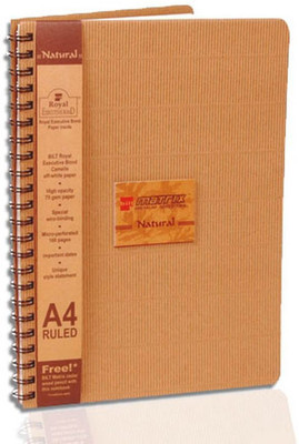 

Bilt A4 Notebook(Matrix Natural Series, Brown, Pack of 2)