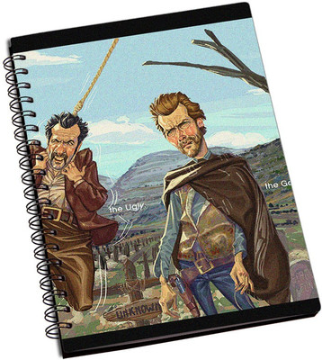 

Rangeele Inkers A5 Notebook(East Clintwood Artwork, Multicolor)