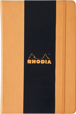 

Rhodia A5 Notebook(Boutique Orange - A5 - 210 mm x 148 mm, Orange)