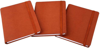 

Almats B6 Diary(Executive Diary, Brown, Pack of 3)
