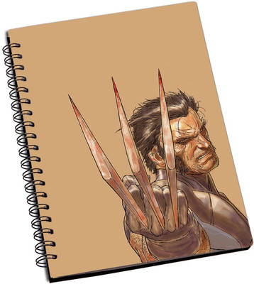 

Rangeele Inkers A5 Notebook(Wolverine Claws, Multicolor)