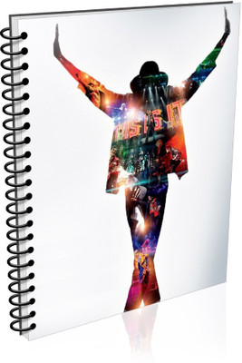 

VenTechno A5 Diary(Michael Jackson A5 - Diary (Spiral Bound), Multicolor)