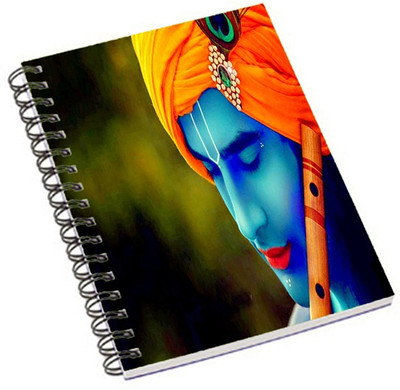 

Shopmania A5 Notebook(Hare krishna, Multicolor)