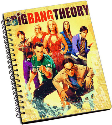 

Rangeele Inkers A5 Notebook(The Big BAng Theory popArt, Multicolor)