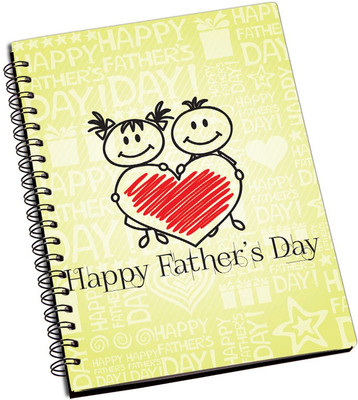 

ShopMantra A5 Notebook(Love You Dad Father's Day Cushion Cover, Multicolor)