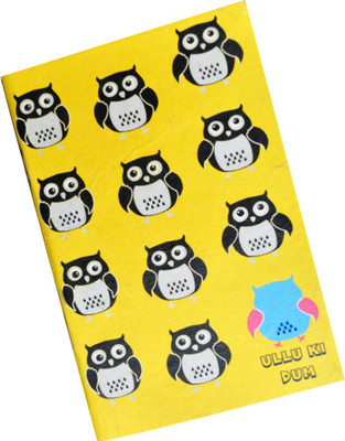 

Haathi Chaap Regular Notebook(Recycled Handmade, Yellow)