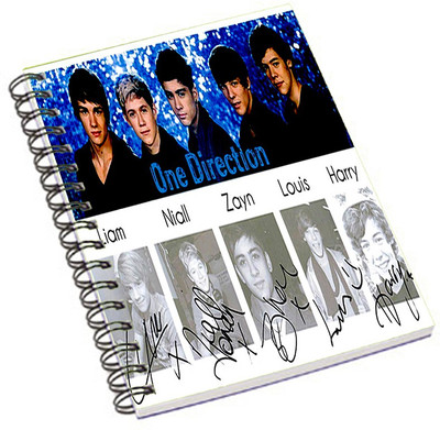 

Shopmania A5 Notebook(Music Band, Multicolor)