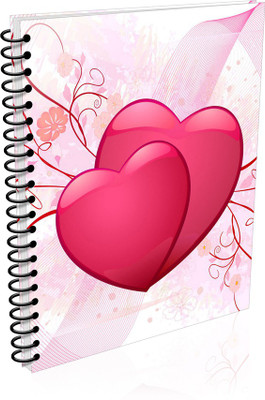 

VenTechno A5 Diary(Valentine Special A5 - Diary (Spiral Bound), Multicolor)