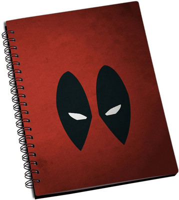 

Rangeele Inkers A5 Notebook(Deadpool Super Hero Minimals, Multicolor)