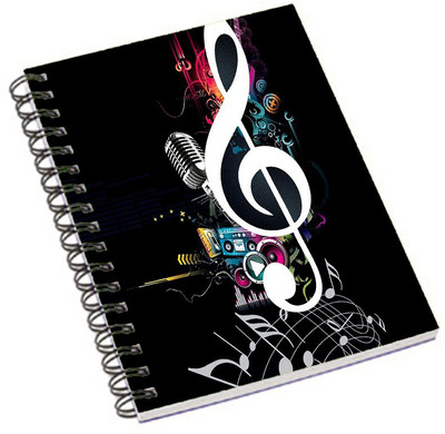 

Shopmania A5 Notebook(DESIGNER PRINTED NOTEBOOK, Multicolor)