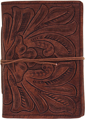 

Craft Club Regular Diary(Leather Diary With Special Embossing And Dori, Golden)