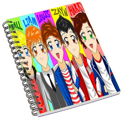 

Shopmania A5 Notebook(Music Band, Multicolor)