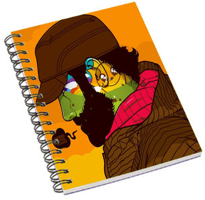 

Shopmania A5 Notebook(DESIGNER PRINTED NOTEBOOK, Multicolor)