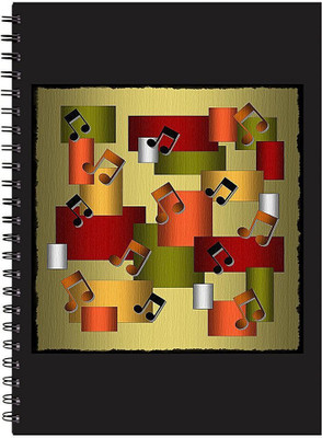 

Paper Plane Design A5 Notebook(Paper Plane Design, Multicolor)