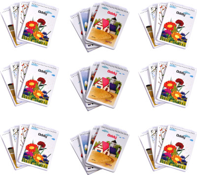 

Oddy Pocket-size Memo Pad(Pocket (No:-2), Multicolor, Pack of 36)
