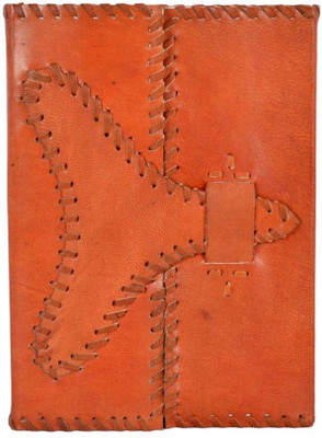 

Craft Club Regular Diary(craftclub leather notebook with stiching, Brown)