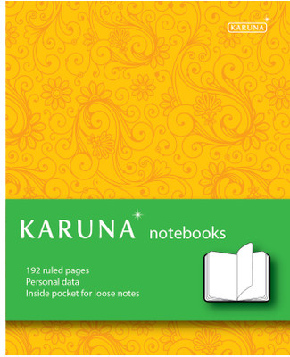 

Karunavan Journal(Paisley Series Yellow and Green Band)