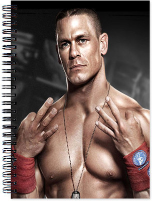 

VenTechno A5 Diary(John Cena Wirebound Ruled Paper Sheets Personal and Office Stationary Notebooks Diary, Multicolor)