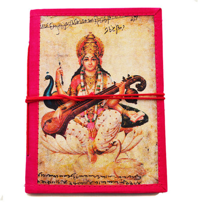 

Capra A5 Notebook(Saraswati Bahikhata, Multicolor)