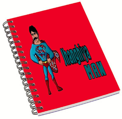 

Shopmania A5 Notebook(DESIGNER NOTEBOOK, Multicolor)