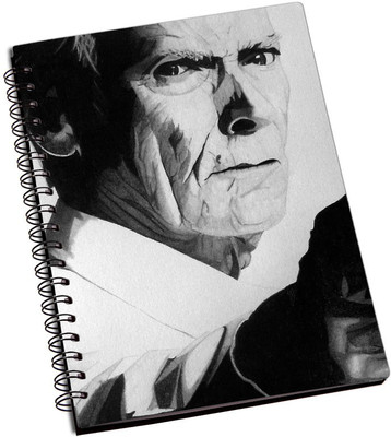 

Rangeele Inkers A5 Notebook(clint eastwood Sketch, Multicolor)