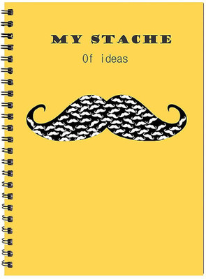 

Paper Plane Design A5 Notebook(Paper Plane Design, Yellow)