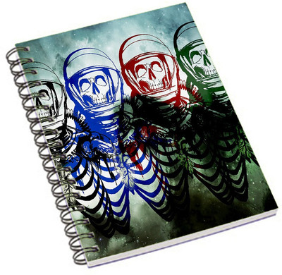 

Shopmania A5 Notebook(DESIGNER PRINTED NOTEBOOK, Multicolor)
