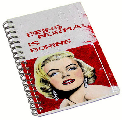 

Shopmania A5 Notebook(DESIGNER NOTEBOOK, Multicolor)