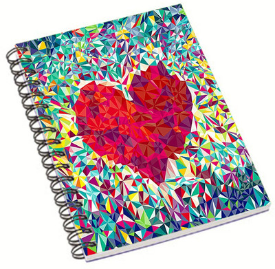 

Shopmania A5 Notebook(DESIGNER NOTEBOOK, Multicolor)
