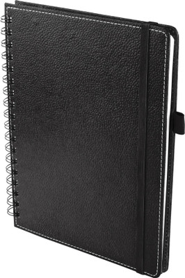 

Eco-Leatherette A5 Notebook(Wiro, Black)
