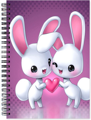 

VenTechno A5 Diary(Cute Designer Wirebound Ruled Paper Sheets Personal and Office Stationary Notebooks Diary, Multicolor)