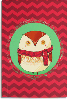 

Chumbak A5 Notebook(Fox & Owl Epic, Multicolor)
