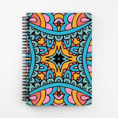 

RAYITE A5 Diary(Psychedelic Stretch, Multicolor)