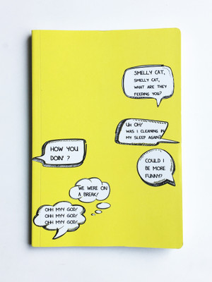 

TheDesignWiz A5 Notebook(FRIENDS Notebook, Yellow)