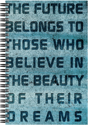 

Art Emporio A5 Notebook(Power of Dreams, Multicolor)