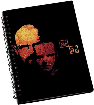 

Rangeele Inkers A5 Notebook(Breaking Bad jesse And Walter, Multicolor)