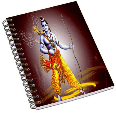 

Shopmania A5 Notebook(Bhagwan Ram, Multicolor)