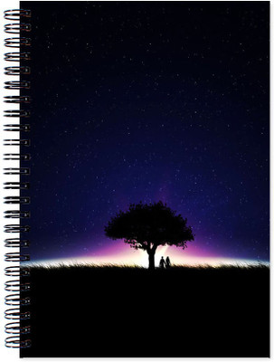 

VenTechno A5 Diary(Abstract Wirebound Ruled Paper Sheets Personal and Office Stationary Notebooks Diary, Multicolor)