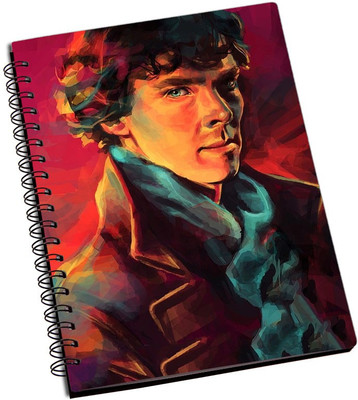 

Rangeele Inkers A5 Notebook(Sherlock Holmes Painting Art, Multicolor)