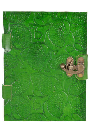 

Craft Club Regular Diary(leather green notebook, Green)