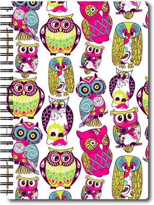 

Nourish A4 Notebook(A4 Size RULED Pages Colourful Graphic Diary, Multicolor)